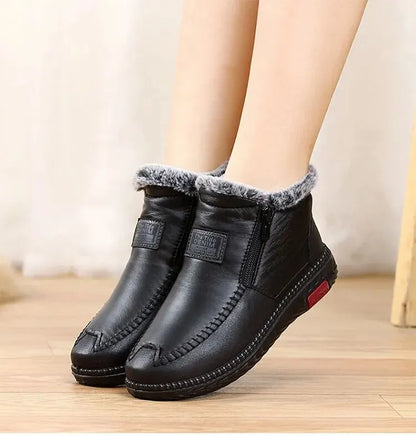 Botas Polares de Cuero para Mujer©️