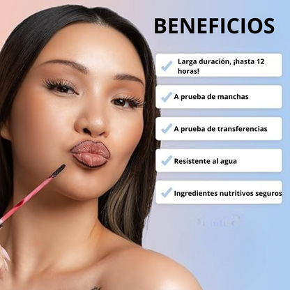 Brillo Labial de Larga Duración con Efecto Hidratante (OFERTA 2X1)