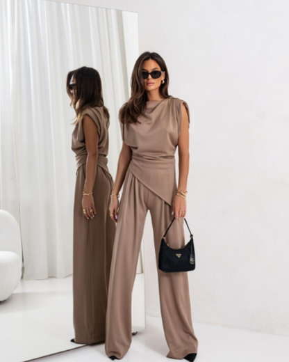 Conjunto de Dos Piezas con Efecto Moldeador  para Realzar tu Figura con Elegancia