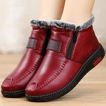 Botas Polares de Cuero para Mujer©️